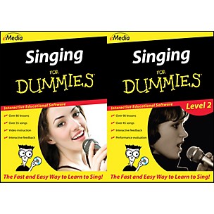 eMedia Sing Dummies DLX - Mac 10.5 to 10.14, 32-bit only (Download)