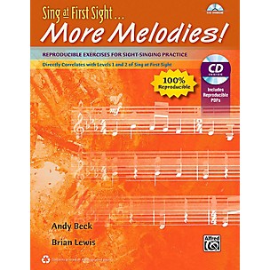 Alfred Sing at First Sight . . . More Melodies! Reproducible Book & Data CD