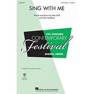 Hal Leonard Sing with Me 2-Part Composed by Mac Huff