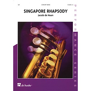 De Haske Music Singapore Rhapsody Concert Band Level 2.5 Composed by Jacob de Haan