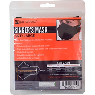 Protec Singer's Mask, Size Large