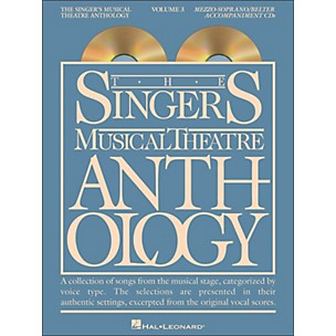 Hal Leonard Singer's Musical Theatre Anthology for Mezzo-Soprano / Belter Volume 3 2CD's Accompaniment