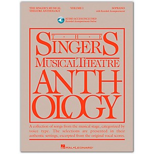 Hal Leonard Singer's Musical Theatre Anthology for Soprano Volume 1 Book/Online Audio