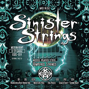 Kerly Music Sinister Strings NPS Low Tune Electric Guitar Strings