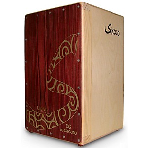DG De Gregorio Siroco Folding Portable Cajon with Soft Travel Case