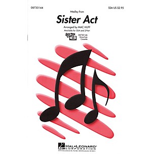 Hal Leonard Sister Act (Medley) ShowTrax CD Arranged by Mac Huff