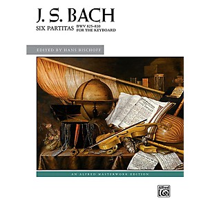 Alfred Six Partitas, BWV 825--830 - Book Advanced