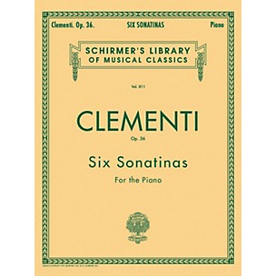 G. Schirmer Six Sonatinas Op 36 Piano By Clementi