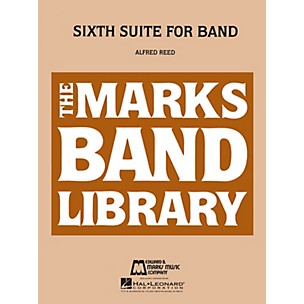 Hal Leonard Sixth Suite For Band Full Score Concert Band