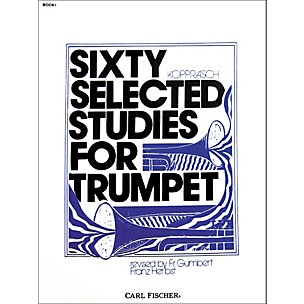 Carl Fischer Sixty Selected Studies for Trumpet