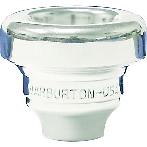 Warburton Size 4 Series Trumpet and Cornet Mouthpiece Top in Silver