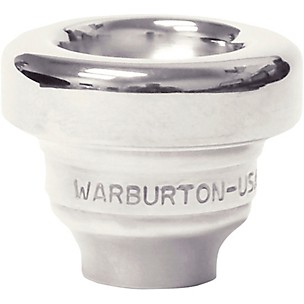 Warburton Size 9 Series Trumpet and Cornet Mouthpiece Top in Silver