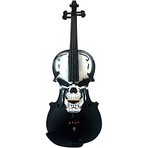 Rozanna's Violins Skull Series Carbon Composite Violin Outfit