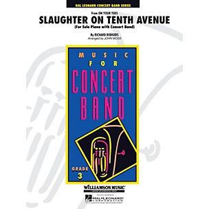 Hal Leonard Slaughter On Tenth Avenue - Young Concert Band Level 3 by John Moss