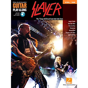 Hal Leonard Slayer Guitar Play-Along Volume 156 Book/CD