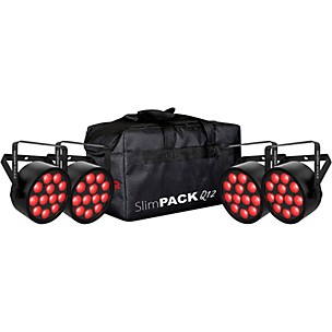 Chauvet SlimPACK 4-Pack of SlimPAR Q12 ILS With Bag