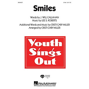 Hal Leonard Smiles ShowTrax CD Arranged by Cristi Cary Miller