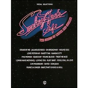 Hal Leonard Smokey Joe's Cafe Vocal Selections arranged for piano, vocal, and guitar (P/V/G)
