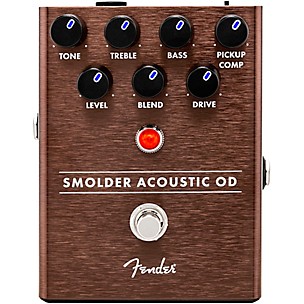 Fender Smolder Acoustic Overdrive Effects Pedal