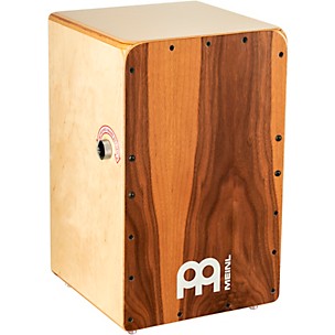 MEINL Snarecraft Series Professional Cajon with Walnut Frontplate