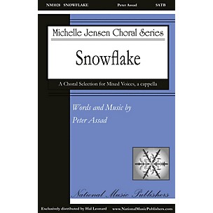 National Music Publishers Snowflake SATB a cappella composed by Peter Assad