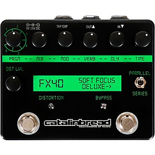 Catalinbread Soft Focus Shoegaze Deluxe Plate Reverb Effects Pedal