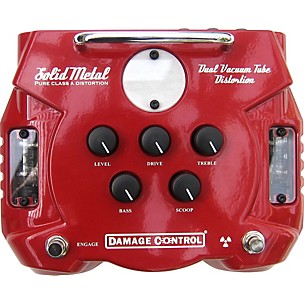 Damage Control Solid Metal Dual Tube Distortion Pedal