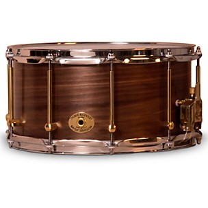 Noble & Cooley Solid Shell Walnut Snare Drum With Brass Hardware