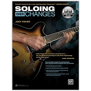 Alfred Soloing over Changes Book & Online Audio