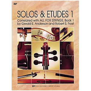 KJOS Solos And Etudes 1 All for Strings Violin Book