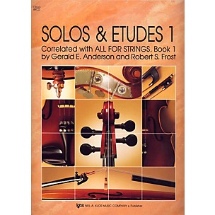 KJOS Solos And Etudes, BK1/CELLO