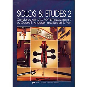 KJOS Solos And Etudes, BK1/STR BS