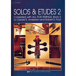 KJOS Solos And Etudes-BOOK 2/SCORE