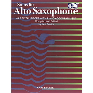 Carl Fischer Solos For Alto Saxophone Book