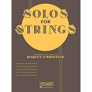 Rubank Publications Solos For Strings - Piano Accompaniment Rubank Solo Collection Series Arranged by Harvey S. Whistler