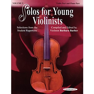 Alfred Solos for Young Violinists Violin Part and Accompaniment Vol. 2 (Book)