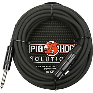 Pig Hog Solutions TRS(M) to XLR(F) Balanced Adapter Cable