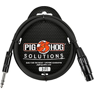 Pig Hog Solutions TRS(M) to XLR(F) Balanced Adapter Cable