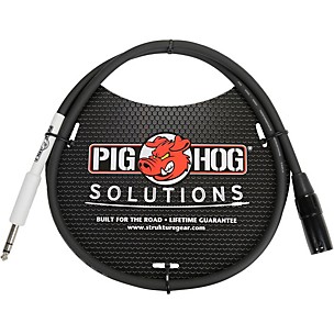 Pig Hog Solutions XLR(M) to 1/4" TRS Adapter Cable