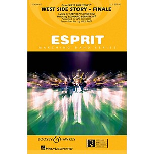 Hal Leonard Somewhere/tonight (from west Side Story) Full Score Marching Band