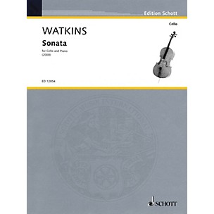 Schott Sonata (2000) (Violoncello and Piano) Schott Series