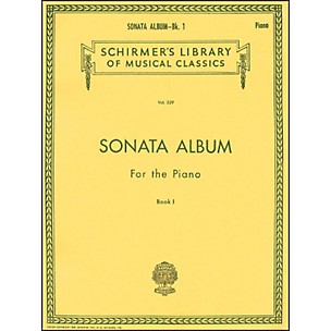 G. Schirmer Sonata Album Book 1 for Piano - 15 Sonatas By Haydn, Mozart And Beethoven