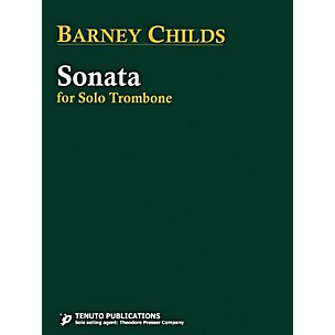 Carl Fischer Sonata For Solo Trombone