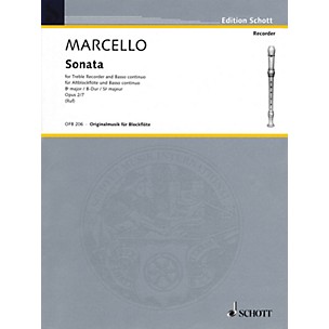 Hal Leonard Sonata For Treble Recorder And Basso Continuo Op 2 No 7 Woodwind Ensemble Series