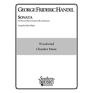 Southern Sonata (Woodwind Trio) Southern Music Series Arranged by Clifton Williams