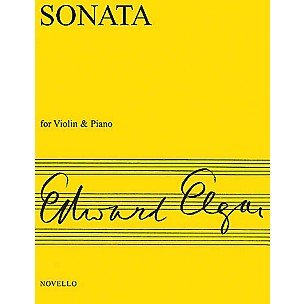 Novello Sonata for Violin and Piano (E Minor), Op. 82 Music Sales America Series