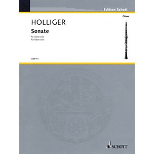 Schott Sonata in F (Oboe Solo) Schott Series Book