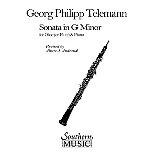 Southern Sonata in G Min (Oboe) Southern Music Series Arranged by Albert Andraud