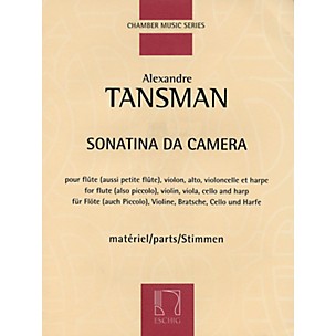 Max Eschig Sonatina da camera (Parts) Editions Durand Series Composed by Alexandre Tansman