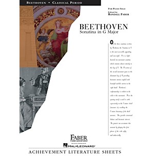 Faber Piano Adventures Sonatina in G Major Faber Piano Adventures® Series Composed by Ludwig van Beethoven